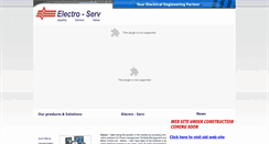 Desktop Screenshot of electro-serv.lk